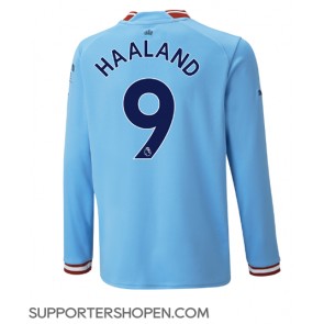 Manchester City Erling Haaland #9 Hemma Matchtröja 2022-23 Långärmad